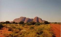 Kata Tjuta 25 Kms from Uluru 