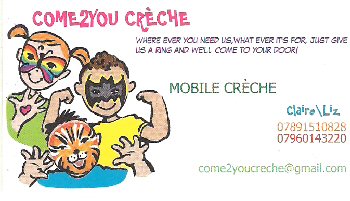 Come 2 You Mobile Cr&egrave;che