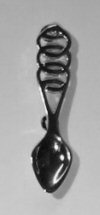 Lovespoon brooche SB1