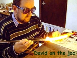 David at it