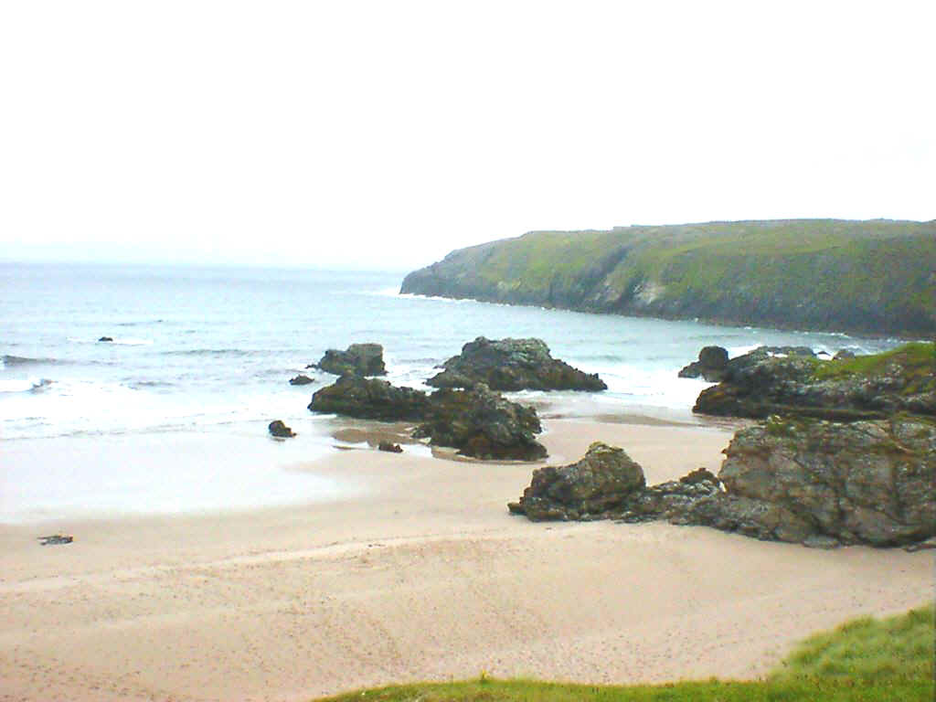 Durness beach crags etc