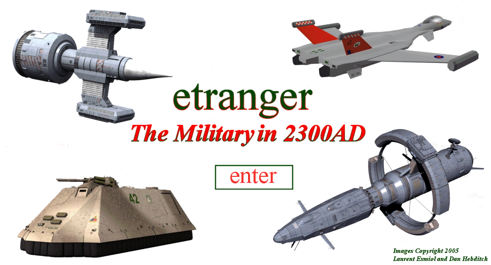 Etranger: The Military in 2300AD