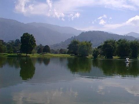 Picture of Malaysian lake in Taiping
