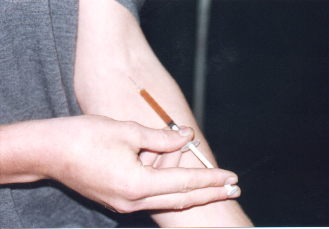 injecting