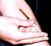 injecting