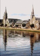 view of the riverside Inverness