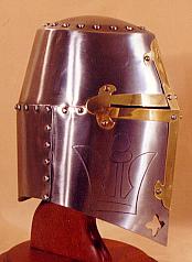Great Helm similar to that worn by Edward the Black Prince