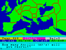 THE FALL OF ROME screen