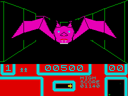 3D BAT ATTACK screen