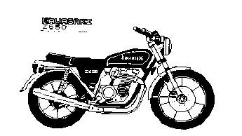 Kawasaki Z650 screen dump