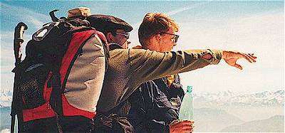 En regardant les Aiguilles d'Arves