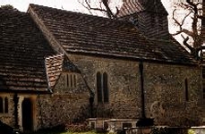 Woodmancote Church back