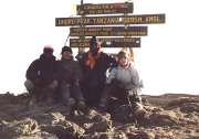 At Uhuru Peak