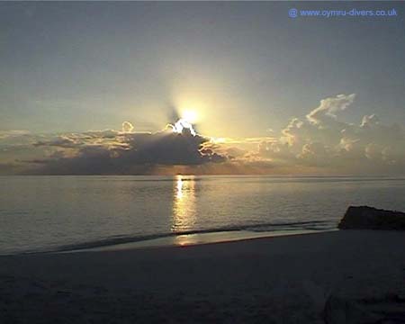Sunset maldives