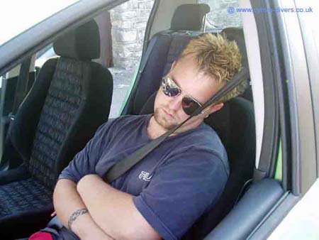 Haydn sleeping