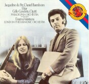 Jacqueline DuPr� with her husband, Daniel Barenboim