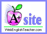 WebEnglishTeacher A+ Resource Award