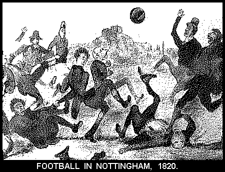 Old FootBall Cartoon Pic. 16Kb