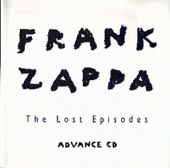 Advance Promo CD w. notes, £35.00