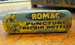 Romac puncture repair outfit