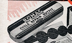 Romac puncture repair outfit