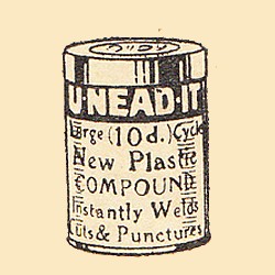 1937 U-Nead-It tyre stopping