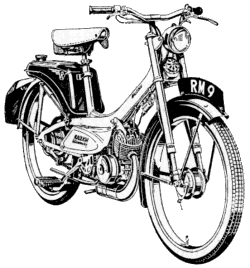 Drawing of Raleigh RM9
