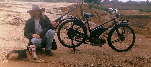 1938 James Junior with Nick Bence-Jones and his dog Toby