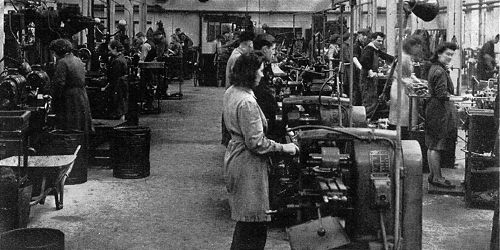 General view of the machine shop