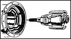 Villiers free engine hub