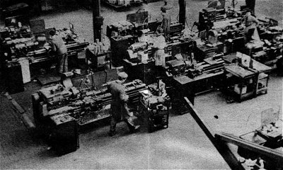 Inside the ABG-VAP factory in 1954