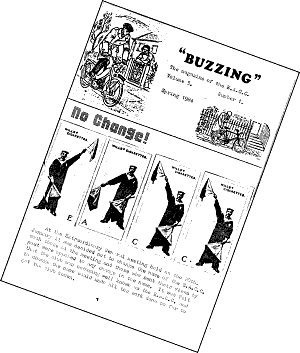 Buzzing - Volume 3, Number 1, Spring 1984