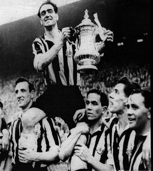 1950's cup winners, Real Men ! with rael names, Frank ,  Joe, George and Jack.