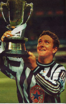 Paul Arniston and THE cup.