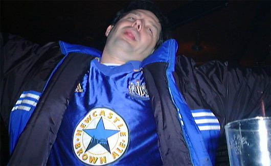 Rik, contemplates his match report