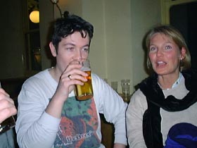 Bobby and  the lervely Susie Brown Ale. 