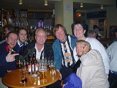 Away team photo, Fully clothed of course.