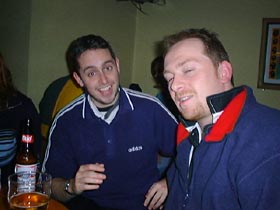 Min (left) Tynedale man (right)