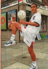 England star of the future.