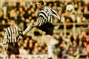 Dunk gets a brace in his first game.