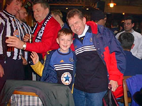 Macbeth and son, another pair of Scottish based Exiles.