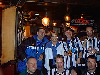 Top left, guess who? ..clue  "I am a movee star not a futballer"