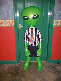 Who said Kiwi toon was he furthest fan frm Newcastle