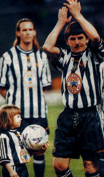 Pedro appears with his children.