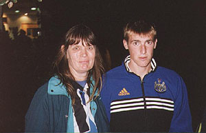 Steph  and Paul Dalglish. Heees DOOMED!