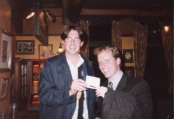 Paul Dalglish held my pen !