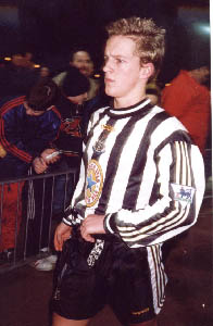 Softies twin brother Paul Coppinger