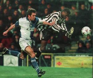 Saha gets the only goal