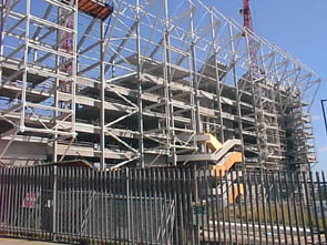 Behind the Milburn Stand