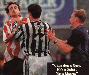 This Cursed place is getting to gary Speed.